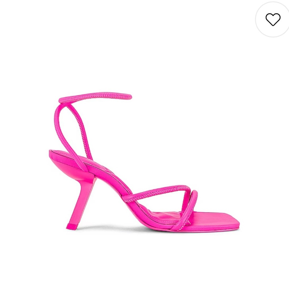 NWOB Schutz x Revolve Shalla Heel in Bright Pink Sz 9